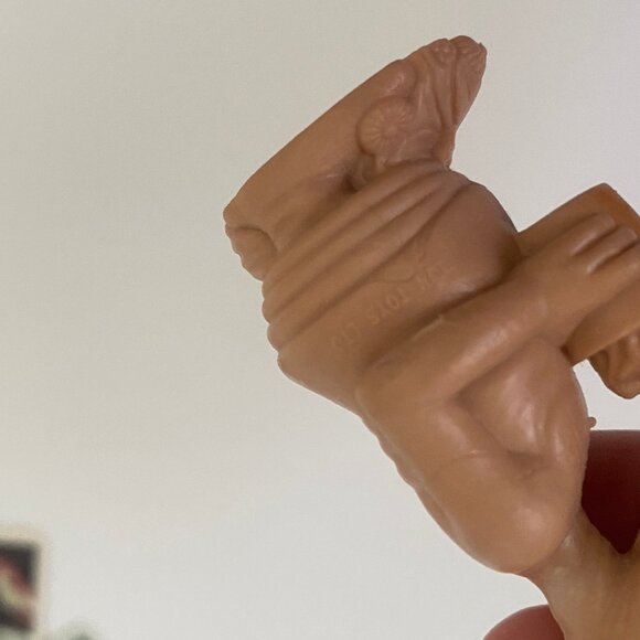 Vintage E.T. movie keychain Plastic Photo Film Strip 1982 80s , figure lot - Picture 5 of 10